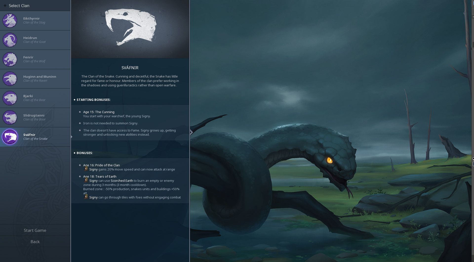 Northgard - Sváfnir, Clan of the Snake - Steam CD key ...