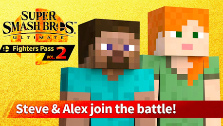 Super Smash Bros. Ultimate - Challenger Pack 7: Steve & Alex