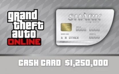 bryllup Articulation kalk Grand Theft Auto Online: Great White Shark Cash Card - Rockstar Games CD  key → Køb billigt HER!